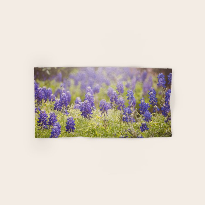 Texas Bluebonnets Bath Towel Gallery Image 1