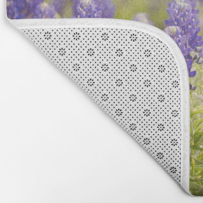 Texas Bluebonnets Bath Mat Gallery Image 2