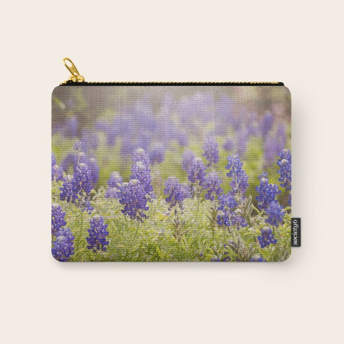 Texas Bluebonnets Carry All Pouch Gallery Image 1