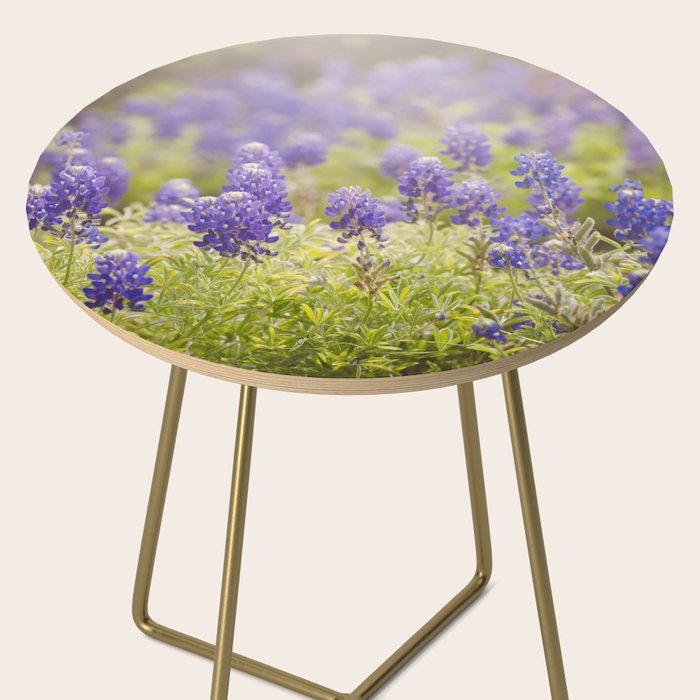 Texas Bluebonnets Side Table Gallery Image 2