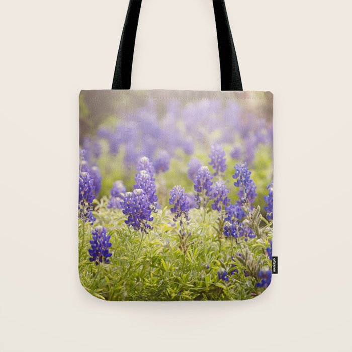 Texas Bluebonnets Tote Bag Gallery Image 1