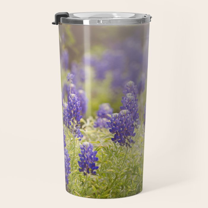 Texas Bluebonnets Travel Mug Gallery Image 3