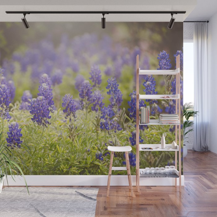 Texas Bluebonnets Wall Mural Gallery Image 1