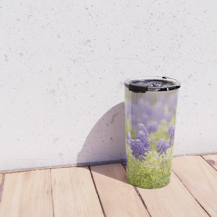 Texas Bluebonnets Travel Mug Gallery Image 4
