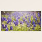 Texas Bluebonnets Desk Mat Gallery Image 3