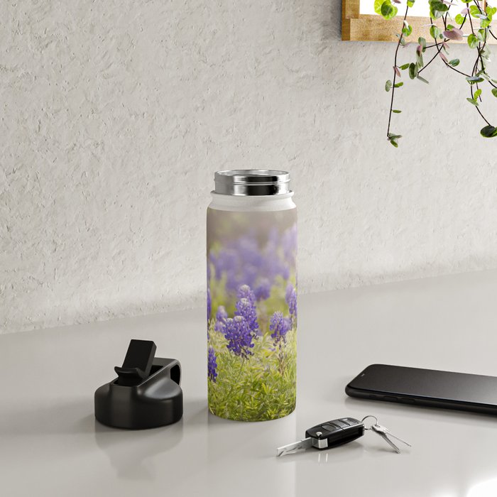 Texas Bluebonnets Water Bottle Gallery Image 4