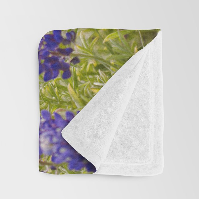 Texas Bluebonnets Throw Blanket Gallery Image 3