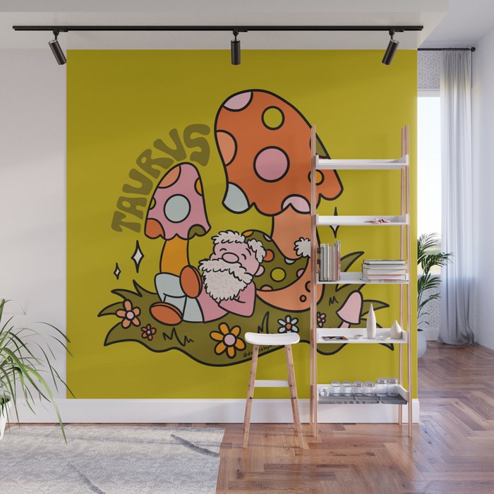 Taurus Gnome Wall Mural Gallery Image 1