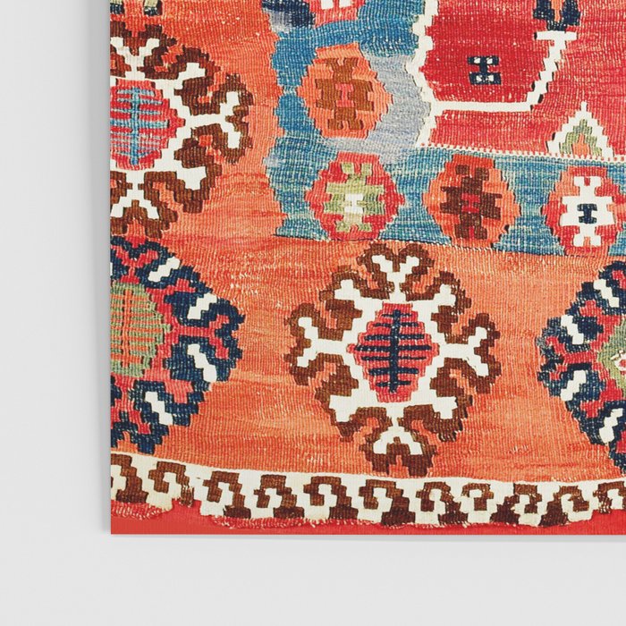 Bayburt Northeast Anatolian Niche Kilim Print Poster Gallery Image 3