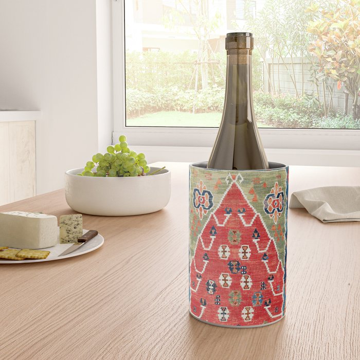 Bayburt Northeast Anatolian Niche Kilim Print Wine Chiller Gallery Image 4