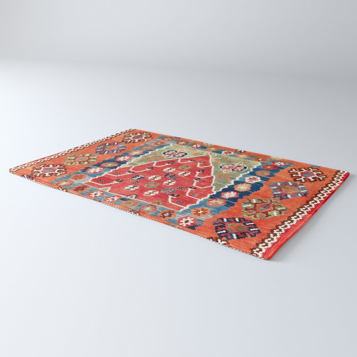 Bayburt Northeast Anatolian Niche Kilim Print Rug Gallery Image 3