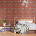 Bayburt Northeast Anatolian Niche Kilim Print Wallpaper Gallery Image 3