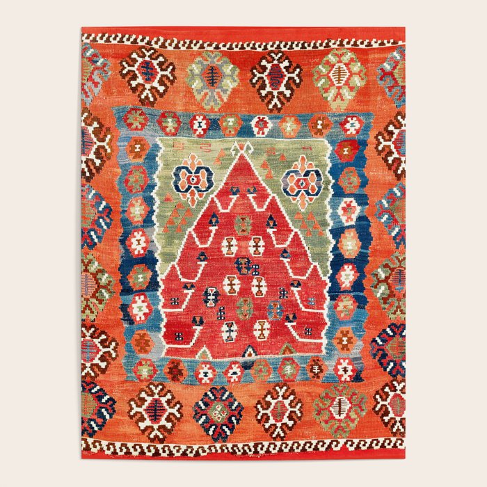 Bayburt Northeast Anatolian Niche Kilim Print Poster Gallery Image 4