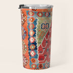 Bayburt Northeast Anatolian Niche Kilim Print Travel Mug Gallery Image 3