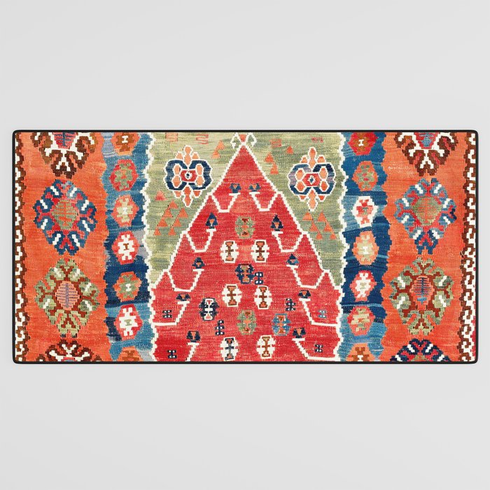 Bayburt Northeast Anatolian Niche Kilim Print Desk Mat Gallery Image 3
