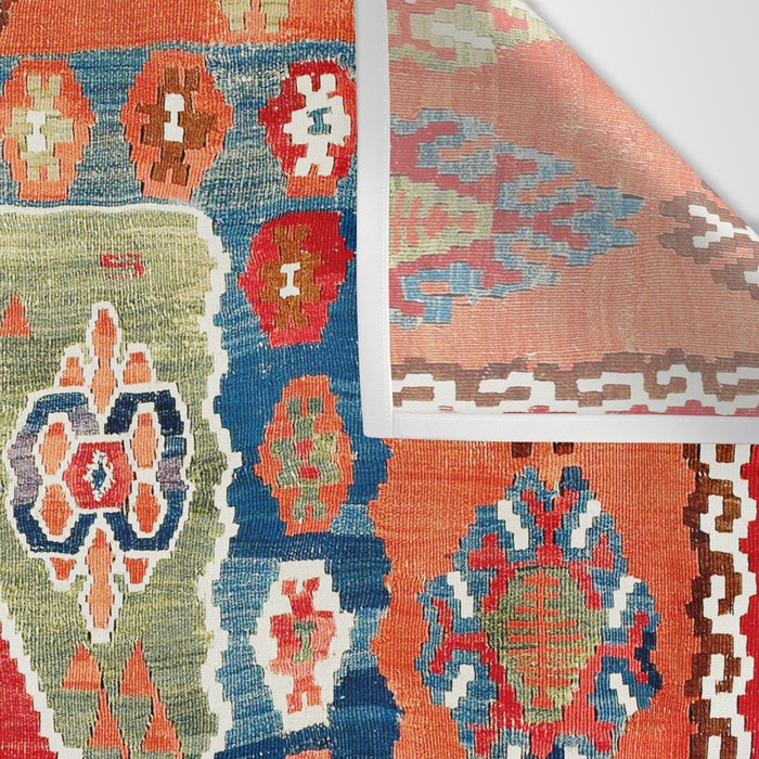 Bayburt Northeast Anatolian Niche Kilim Print Wall Tapestry Gallery Image 3