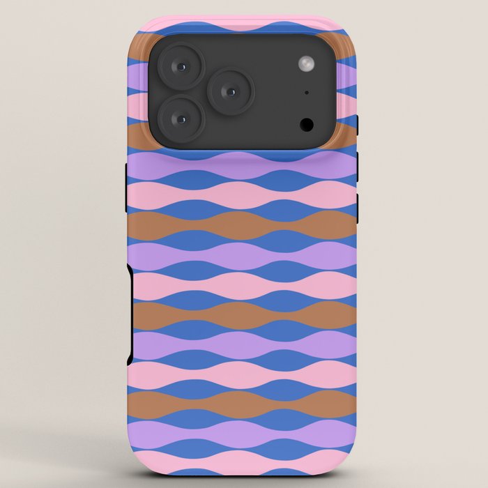 Wavy Mid-Century Stripes iPhone Case Gallery Image 7