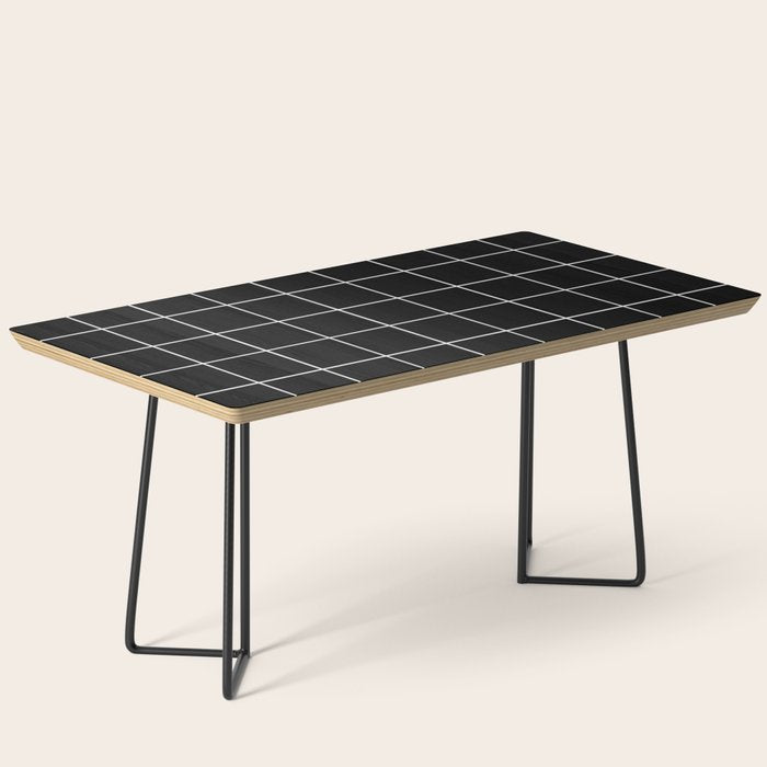 Grid (Black) Coffee Table Gallery Image 1