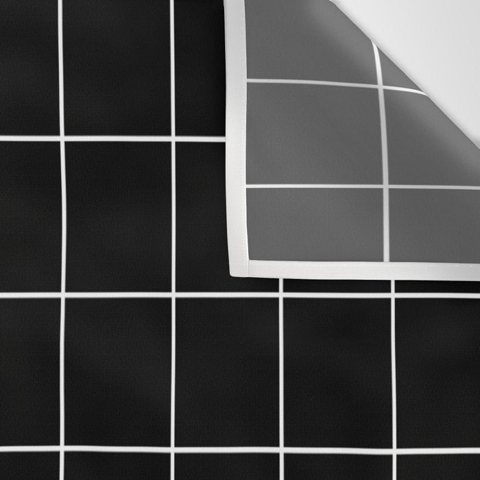 Grid (Black) Wall Tapestry Gallery Image 3