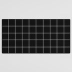 Grid (Black) Desk Mat Gallery Image 3