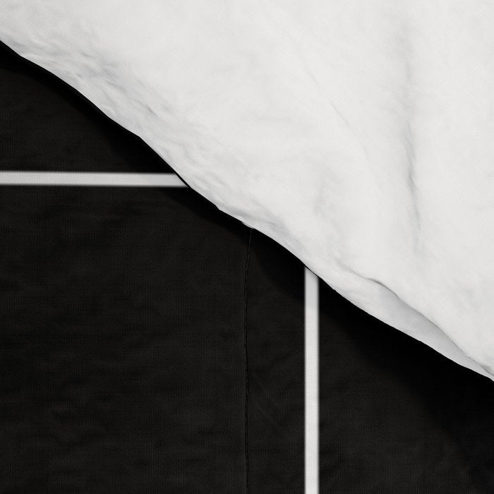 Grid (Black) Comforter Gallery Image 4