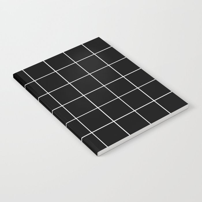 Grid (Black) Notebook Gallery Image 2