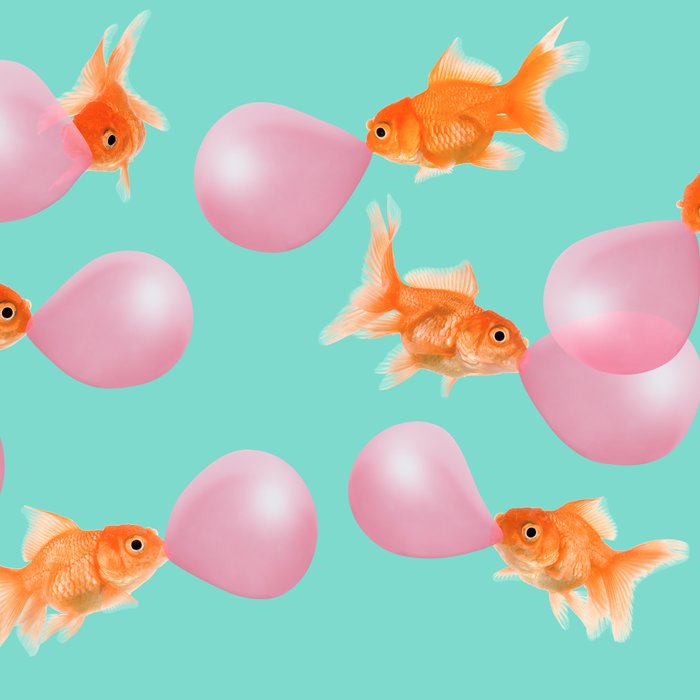 BUBBLEGUM GOLDFISH Coffee Mug Gallery Image 2