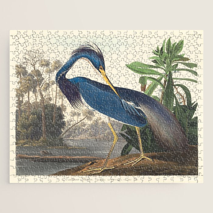 Louisiana Heron, Robert Havell after John James Audubon Jigsaw Puzzle Gallery Image 1