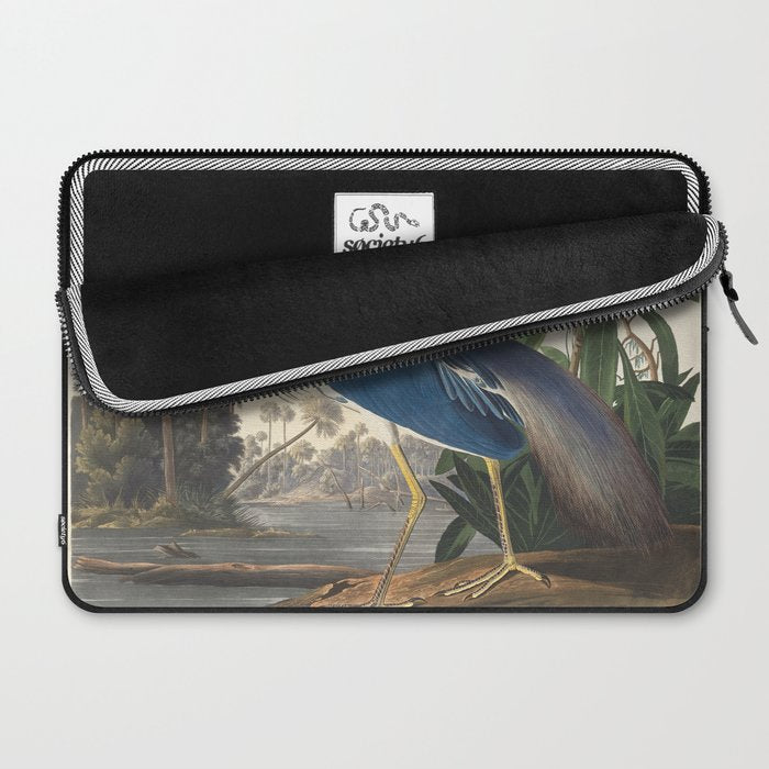 Louisiana Heron, Robert Havell after John James Audubon Laptop Sleeve Gallery Image 2