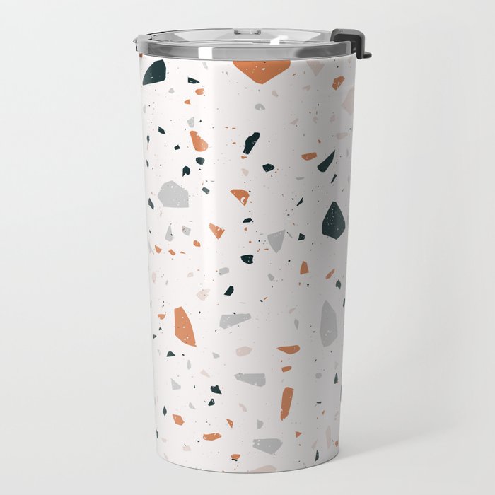 Terrazzo + Copper Travel Mug Gallery Image 2