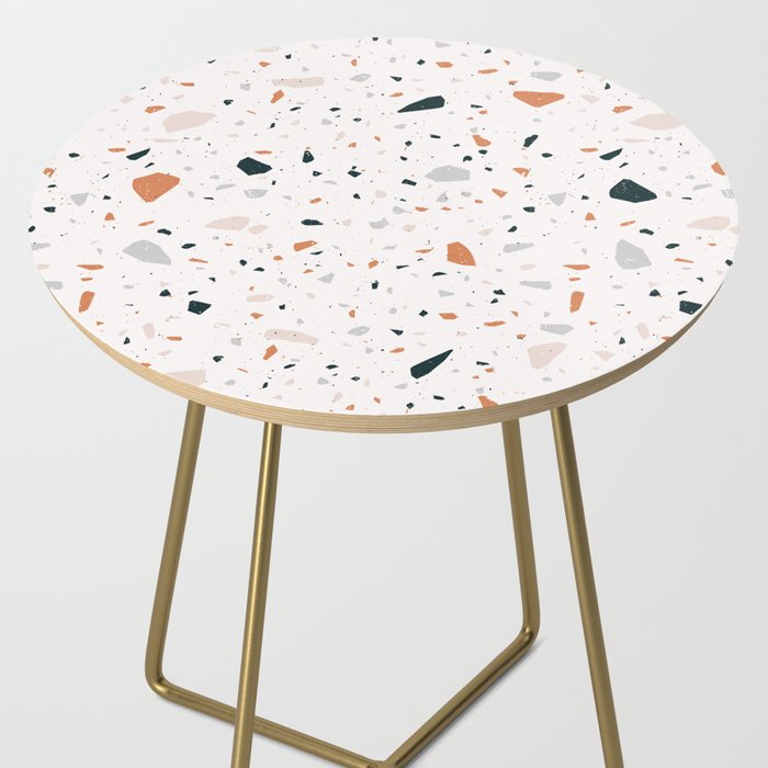 Terrazzo + Copper Side Table Gallery Image 2