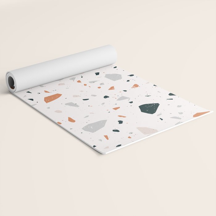 Terrazzo + Copper Yoga Mat Gallery Image 2
