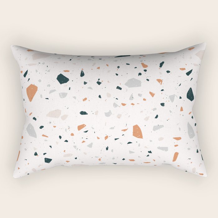 Terrazzo + Copper Rectangular Pillow Gallery Image 1