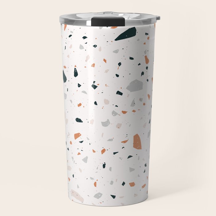 Terrazzo + Copper Travel Mug Gallery Image 1