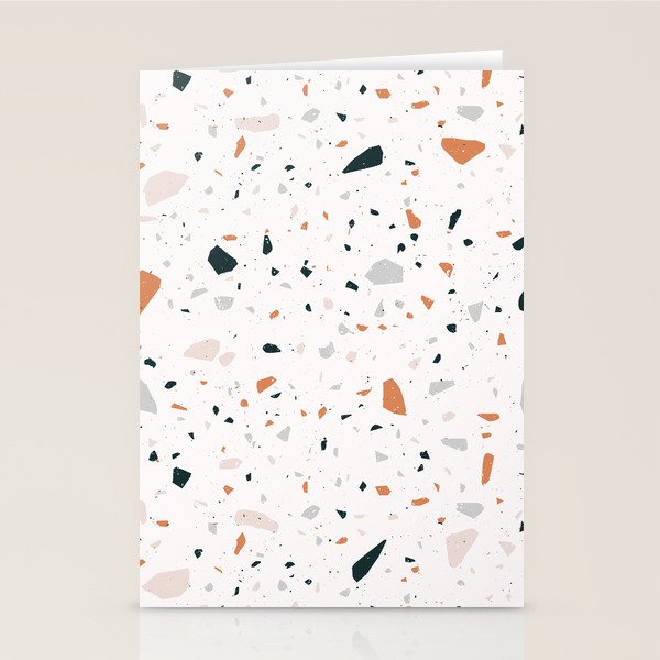 Terrazzo + Copper Stationery Card Gallery Image 2