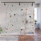 Terrazzo + Copper Wall Mural Gallery Image 1