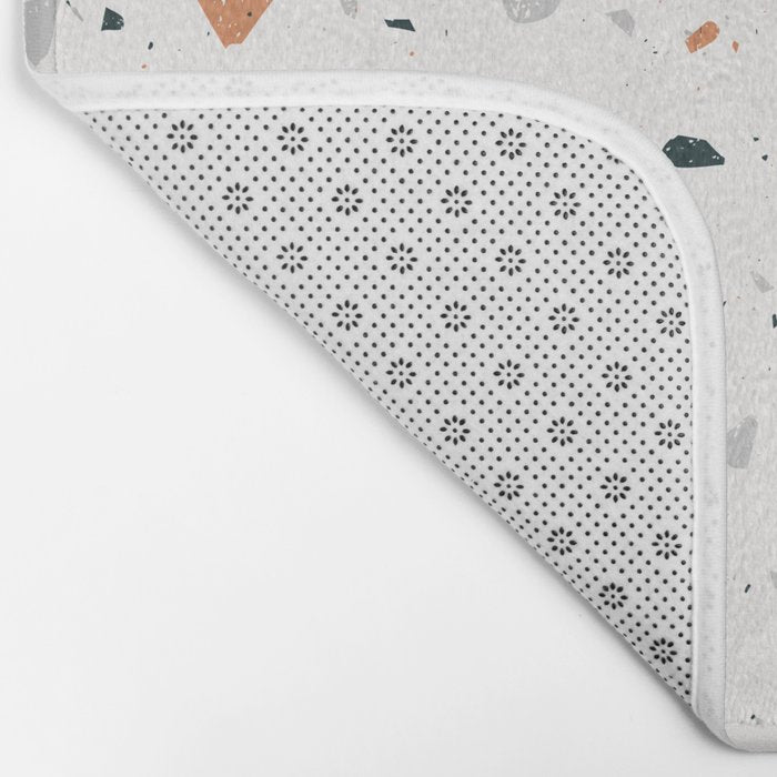Terrazzo + Copper Bath Mat Gallery Image 2