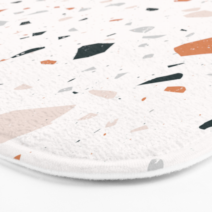Terrazzo + Copper Bath Mat Gallery Image 3