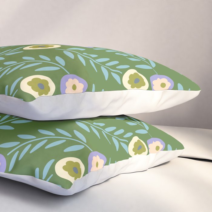 Flower Meadow  Pillow Sham Gallery Image 3