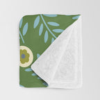 Flower Meadow  Throw Blanket Gallery Image 3