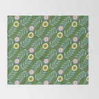 Flower Meadow  Throw Blanket Gallery Image 2