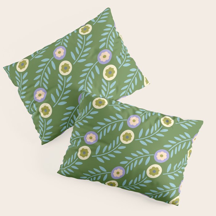 Flower Meadow  Pillow Sham Gallery Image 3