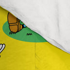 Retro earth planet cartoon character pattern Comforter Gallery Image 4