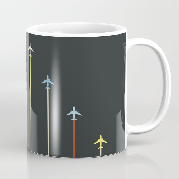 Retro Airplanes 06 Coffee Mug Gallery Image 1