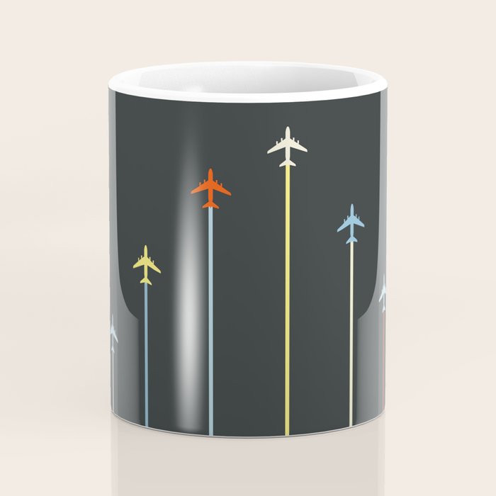 Retro Airplanes 06 Coffee Mug Gallery Image 4