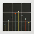 Retro Airplanes 06 Wood Wall Art Gallery Image 1