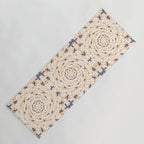 Pink Circular Nature Tiles PB Yoga Mat Gallery Image 1