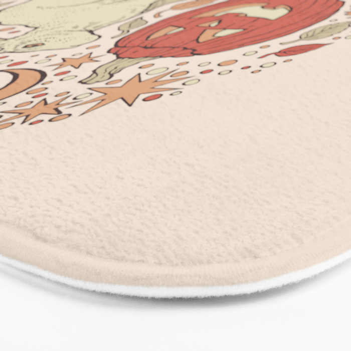 Halloween Friends | Autumn Palette Bath Mat Gallery Image 3