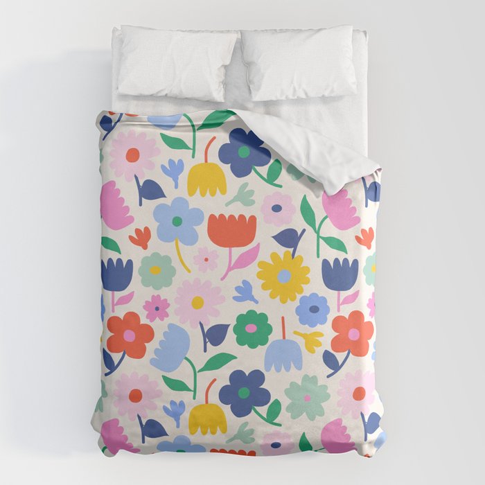 Floral Medley - Spring Duvet Cover Gallery Image 6