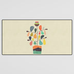 Potted Plant 4 Desk Mat Gallery Image 3